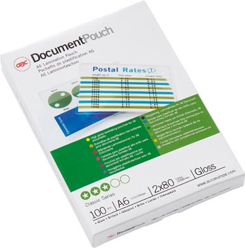 D.100 lamineeretuis 160 micron a6 gbc