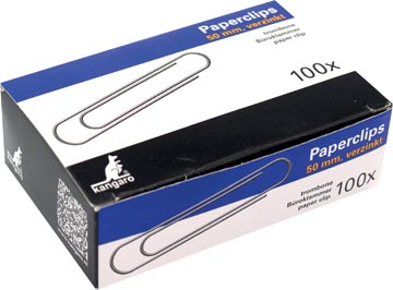D.100 papierklemmen 50mm rond