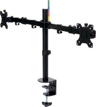 Kensington SmartFit Ergo bras d'écran, avec bras extensible, double, noir