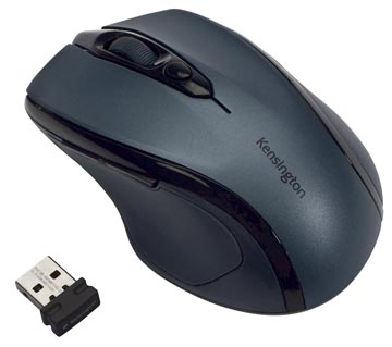 Draadloze muis pro fit grijs kensington