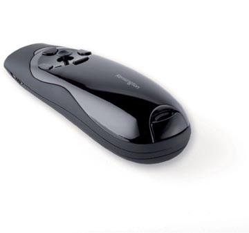 Draadloze presenter expert rode laser zwart kensington