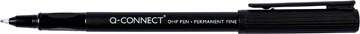 Q-CONNECT marqueur OHP, permanent, fine, noir