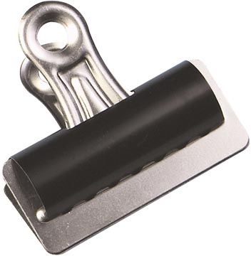Q-CONNECT clip bulldog, noir, 25 mm, boîte de 10 pièces