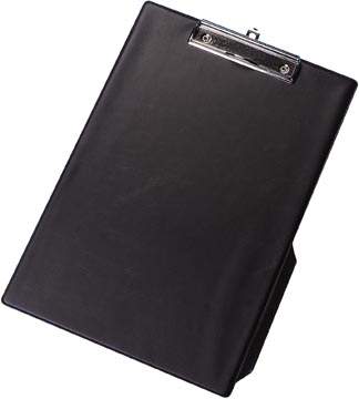 Klemplaat pvc a4 zwart q-connect