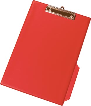 Q-CONNECT klemplaat, PP, ft A4, rood