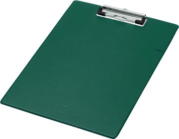 Q-CONNECT klemplaat, PP, ft A4, groen