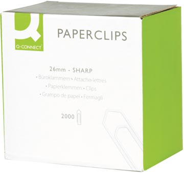 D.2000 papierklemmen 26 mm 