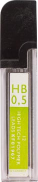 Q-CONNECT mines 0,5 mm HB boîte de 12 pièces