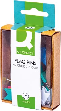 D.20 vlagspelden assorti q-connect