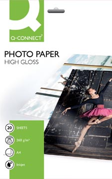 P.20 vel fotopapier 260 gr a4 q-connect