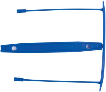 B.100 reliure d'archives e-clip longueur 8 cm bleu q-connect