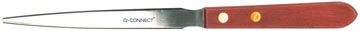 Briefopener 22 cm metaal met houten handvat q-connect