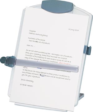 Porte documents reglable pour a4 q-connect
