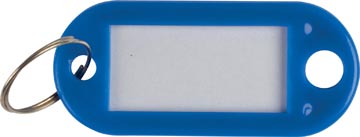 D.10 sleutelhangers blauw q-connect