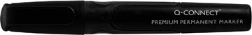 Q-CONNECT Premium Permanent marker, 3 mm, ronde punt, zwart