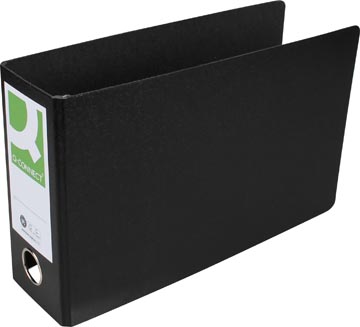 Ordner karton liggend a5 8 cm zwart q-connect