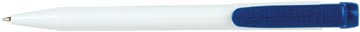Q-CONNECT stylo Iprotect, antibactérien, 0,7 mm, pointe moyenne, bleu