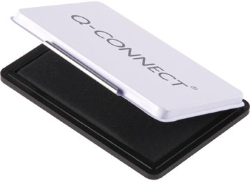 Stempelkussen 90 x 55 mm zwart q-connect