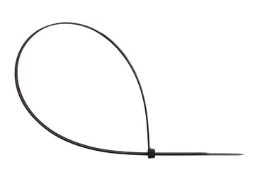 P.100 kabelbinders 400 x 4,8 mm zwart q-connect