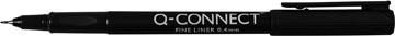 Q-CONNECT feutre, 0,4 mm, noir
