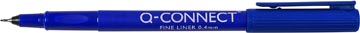 Q-CONNECT feutre, 0,4 mm, bleu