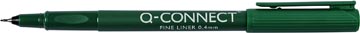 Q-CONNECT feutre, 0,4 mm, vert