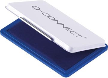Stempelkussen 11 x 7 cm blauw q-connect