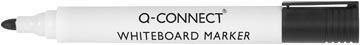 Whiteboard marker  ronde punt 2-3 mm zwart q-connect