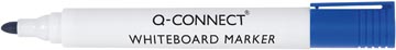 Whiteboardmarker ronde punt 2-3 mm blauw q-connect