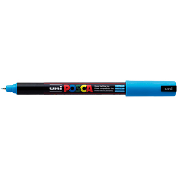 Uni POSCA marqueur peinture PC-3M, 1,5 mm, bleu ciel