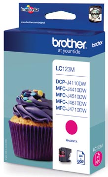 Brother magenta lc-123m