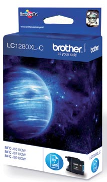 Cartouche brother lc1280 xl cyan