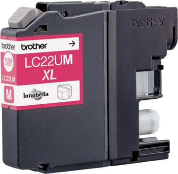 Inktcartr.brother lc22u magenta