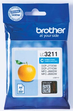 Brother lc3211 cyaan