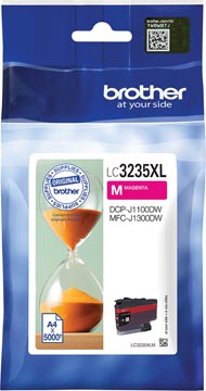 Brother cartouche d'encre, 5.000 pages, OEM LC3235XLM, magenta