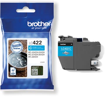 Inktcartridge brother lc422 cyaan
