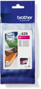 Brother cartouche d'encre, 1.500 pages, OEM LC-426M, magenta