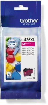 Cartouche d'encre brother lc426xlm 5000 pages magenta