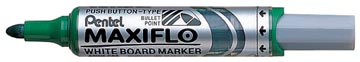 Whiteboardmarker maxiflo groen  pentel
