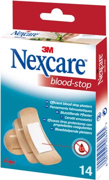 P.14 bloedstelpende pleisters blood-stop nexcare 3m