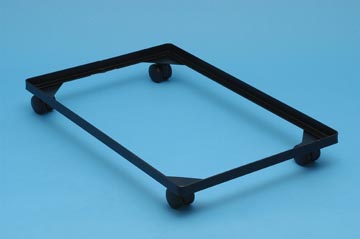 Support sur roulettes en pvc pour ub20/ub50/ub64/ub84 noir really useful box