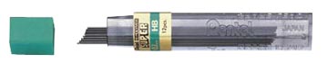 Pentel mines, 0,7 mm, B, étui de 12 piècess