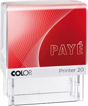 Colop tekststempel Printer 20, PAYE