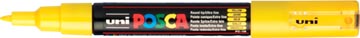 Uni POSCA marqueur peinture PC-1MC, 0,7 - 1 mm, jaune