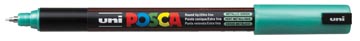 Uni POSCA paintmarker PC-1MR, 0,7 mm, metaalgroen