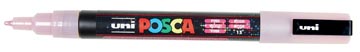 Uni POSCA marqueur peinture PC-3ML, 1,5 mm, pailletté, rose