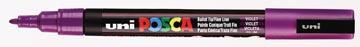 Paintmarker pc-3m paars uni-posca