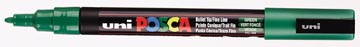 Paintmarker pc-3m donkergroen uni-posca