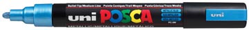 Uni POSCA paintmarker PC-5M, 1,8 - 2,5 mm, blauw metaal