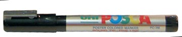 Uni POSCA paintmarker PC-5M, 1,8 - 2,5 mm, zilver